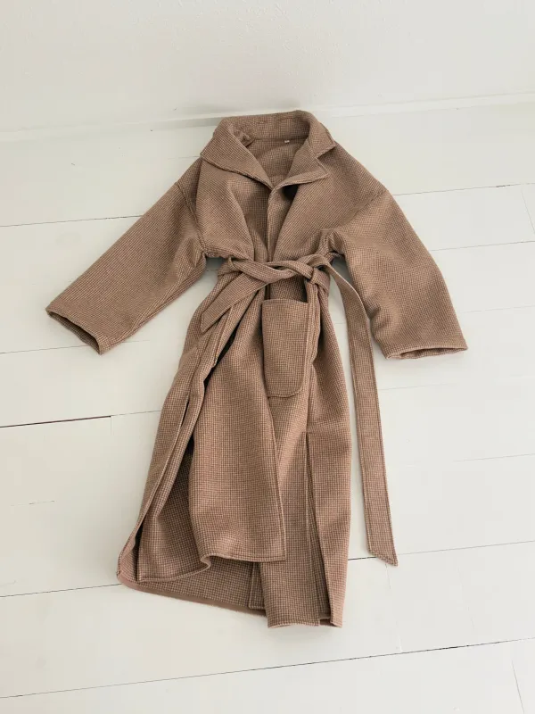 Wool Wrap Coat Sample (SM) made by Boheme