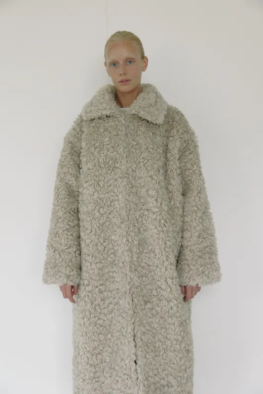 The Faux Fur Duster made by Boheme