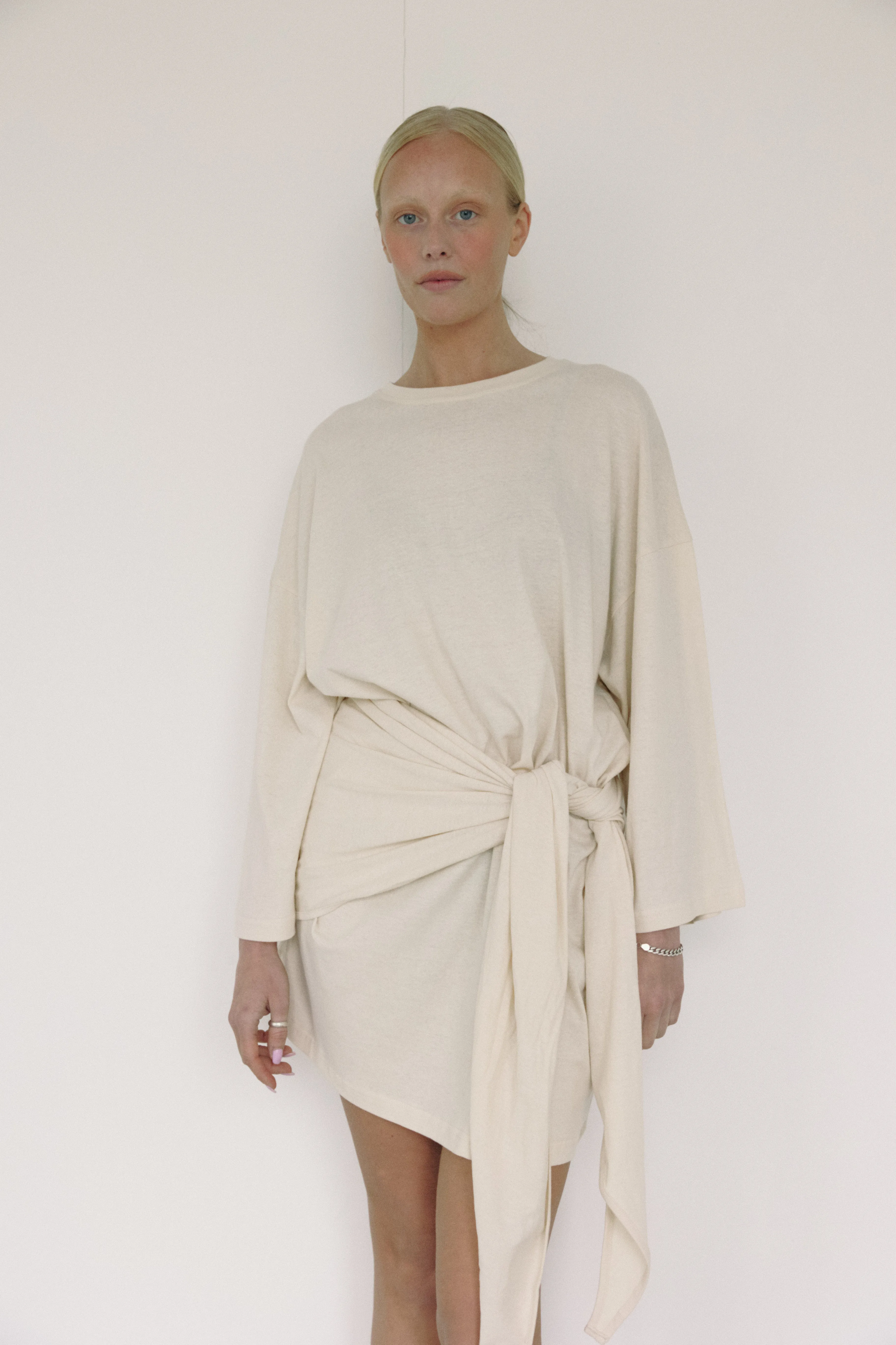 Milk Wrap Dress Sample XS/S sold by Boheme