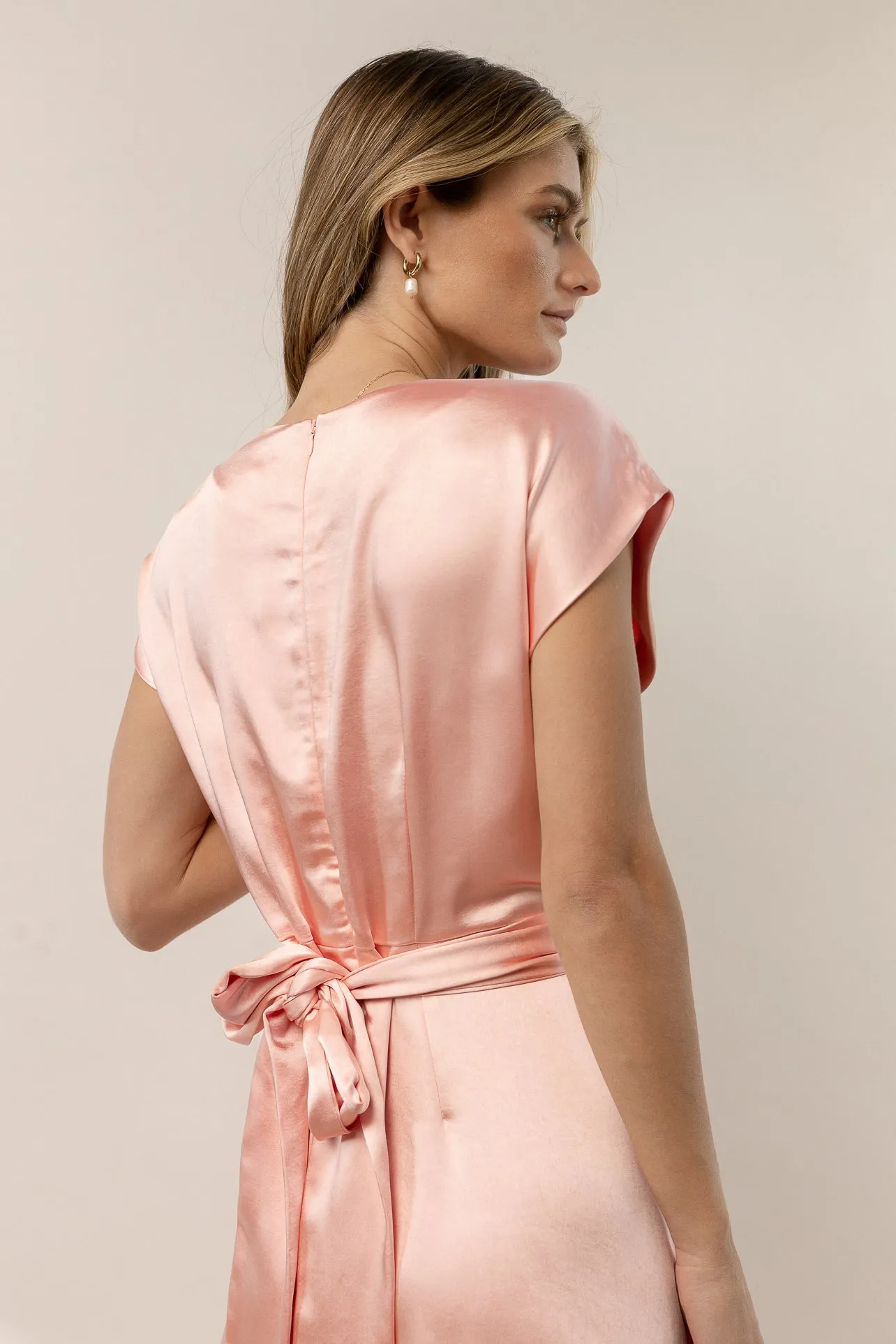 Rosalind Midi Dress in Pink - FINAL SALE sold by bohme product image thumbnail 2