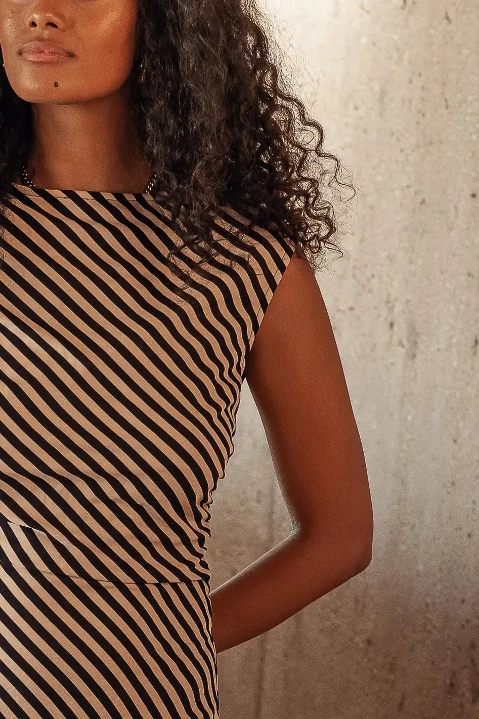 Saylor Striped Dress - FINAL SALE sold by bohme product image thumbnail 5