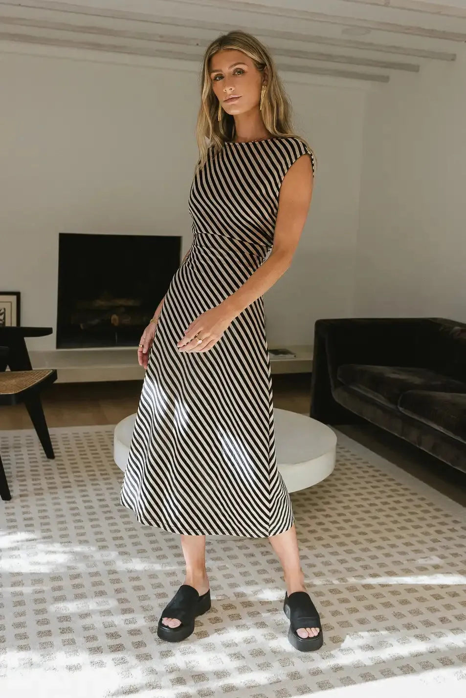Saylor Striped Dress - FINAL SALE sold by bohme
