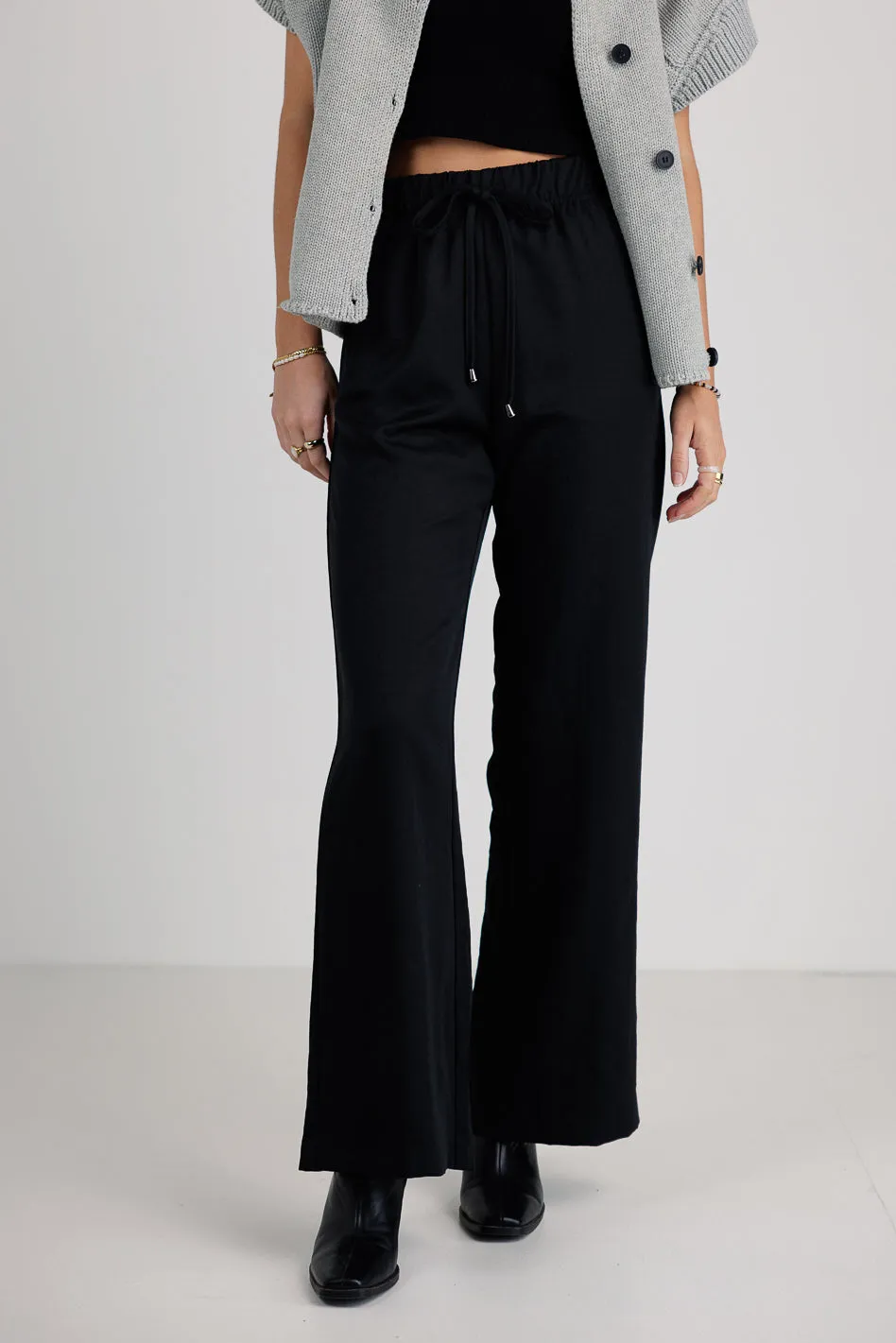 Mindy Pants in Black - FINAL SALE sold by bohme