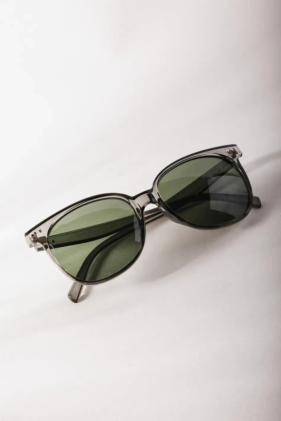 Deon Sunglasses in Grey sold by bohme