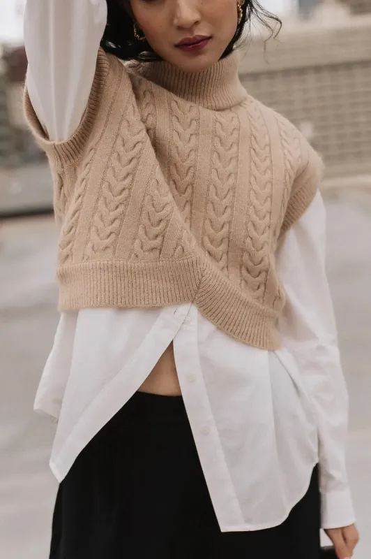 Trixie Mock Neck Sweater - FINAL SALE sold by bohme