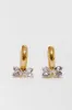 Twin Flame Earrings in White - FINAL SALE sold by bohme