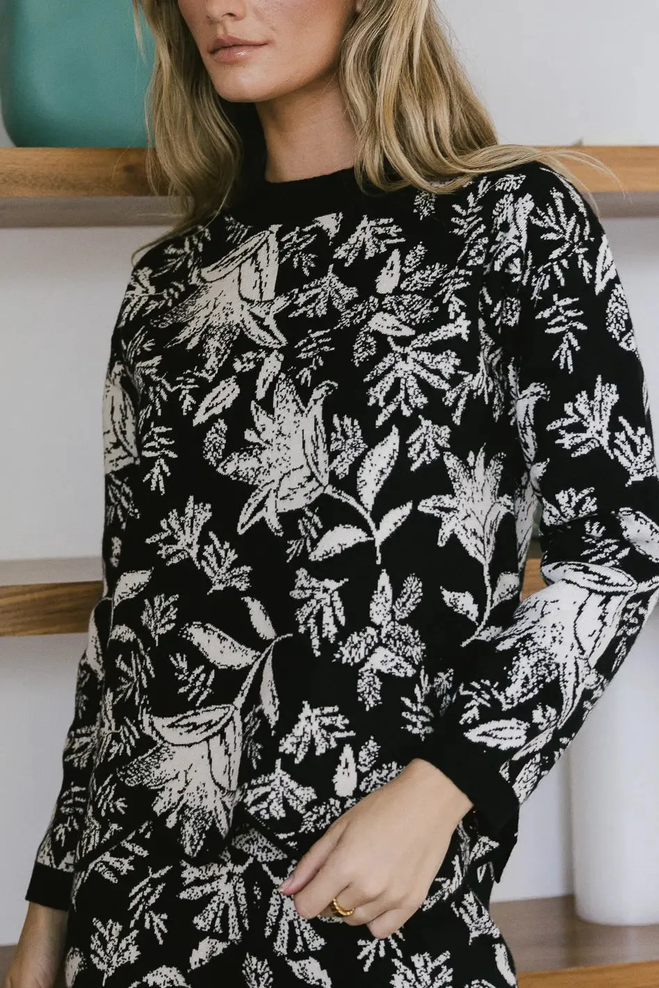 Sara Printed Sweater - FINAL SALE sold by bohme product image thumbnail 2