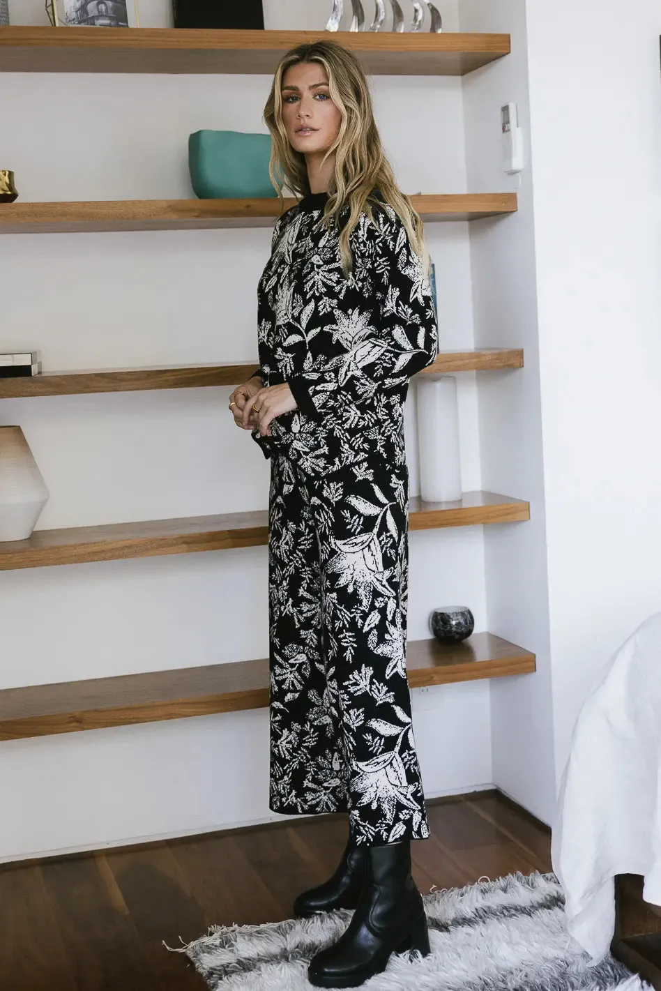 Sara Printed Sweater - FINAL SALE sold by bohme