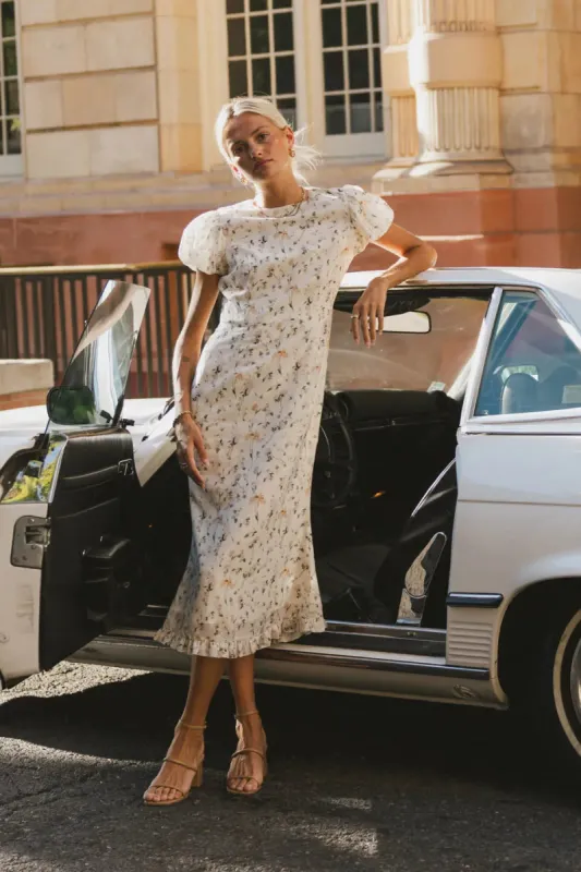 Beem Floral Midi Dress sold by bohme