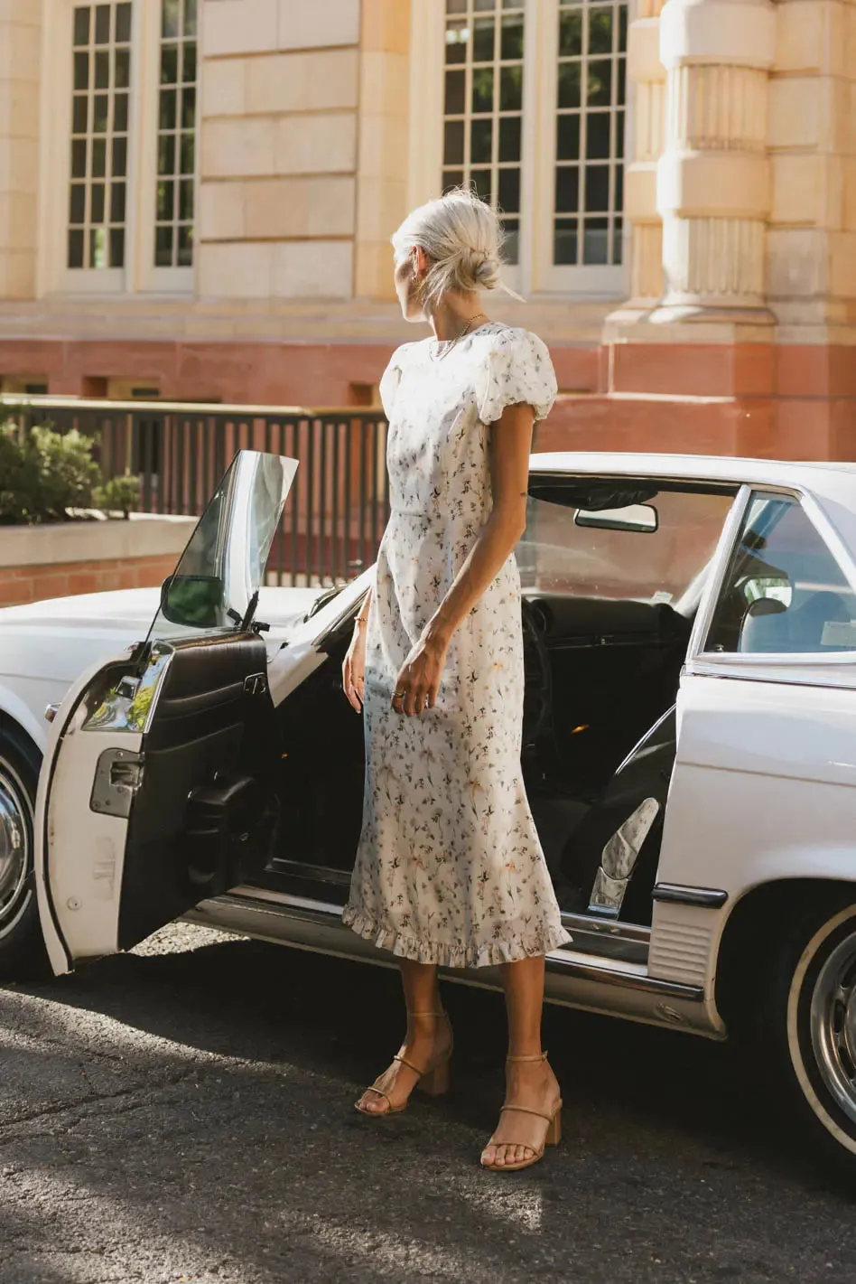 Beem Floral Midi Dress - FINAL SALE sold by bohme product image thumbnail 2