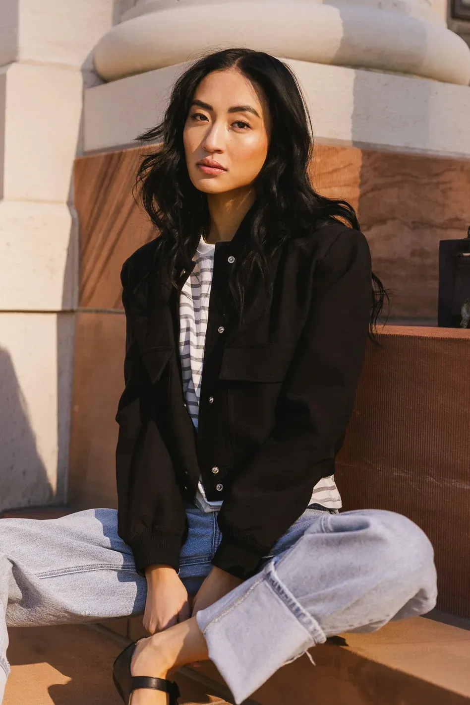 Jocelyn Jacket in Black sold by bohme product image thumbnail 2