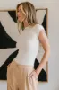 Asher Ribbed Top in Cream - FINAL SALE sold by bohme