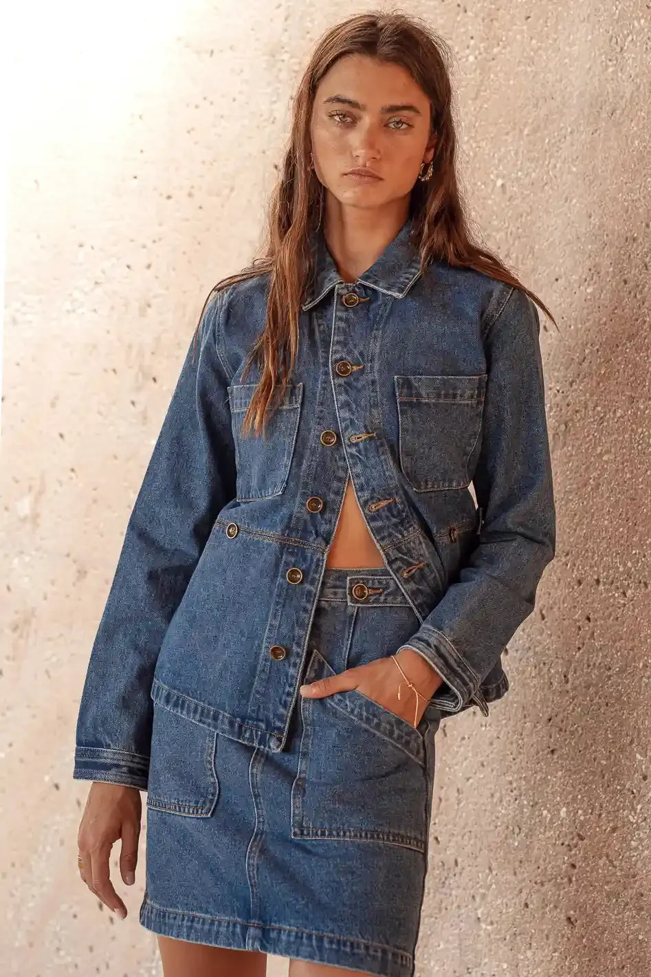Phoenix Denim Jacket - FINAL SALE sold by bohme product image thumbnail 5