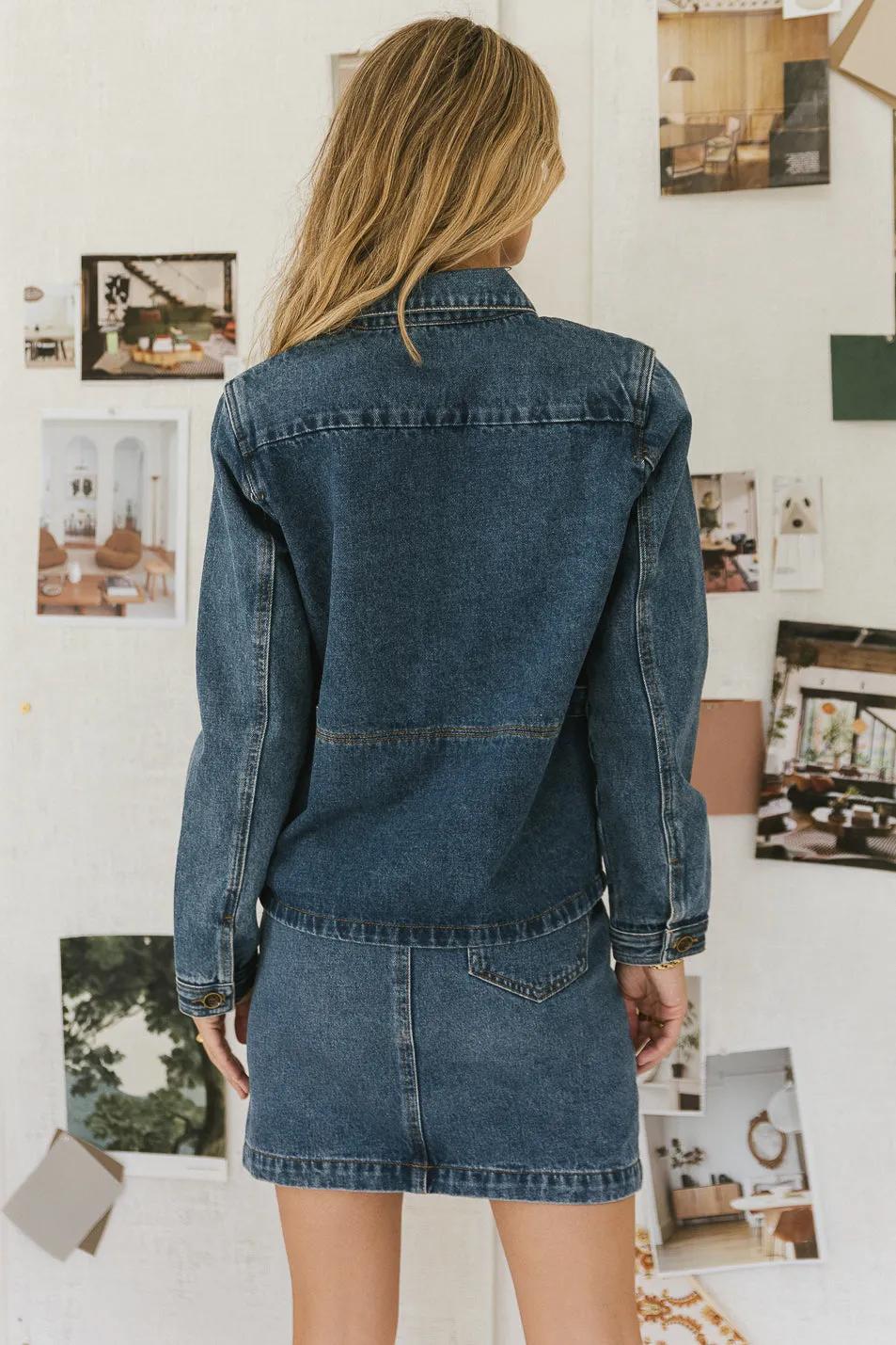Phoenix Denim Jacket - FINAL SALE sold by bohme product image thumbnail 4