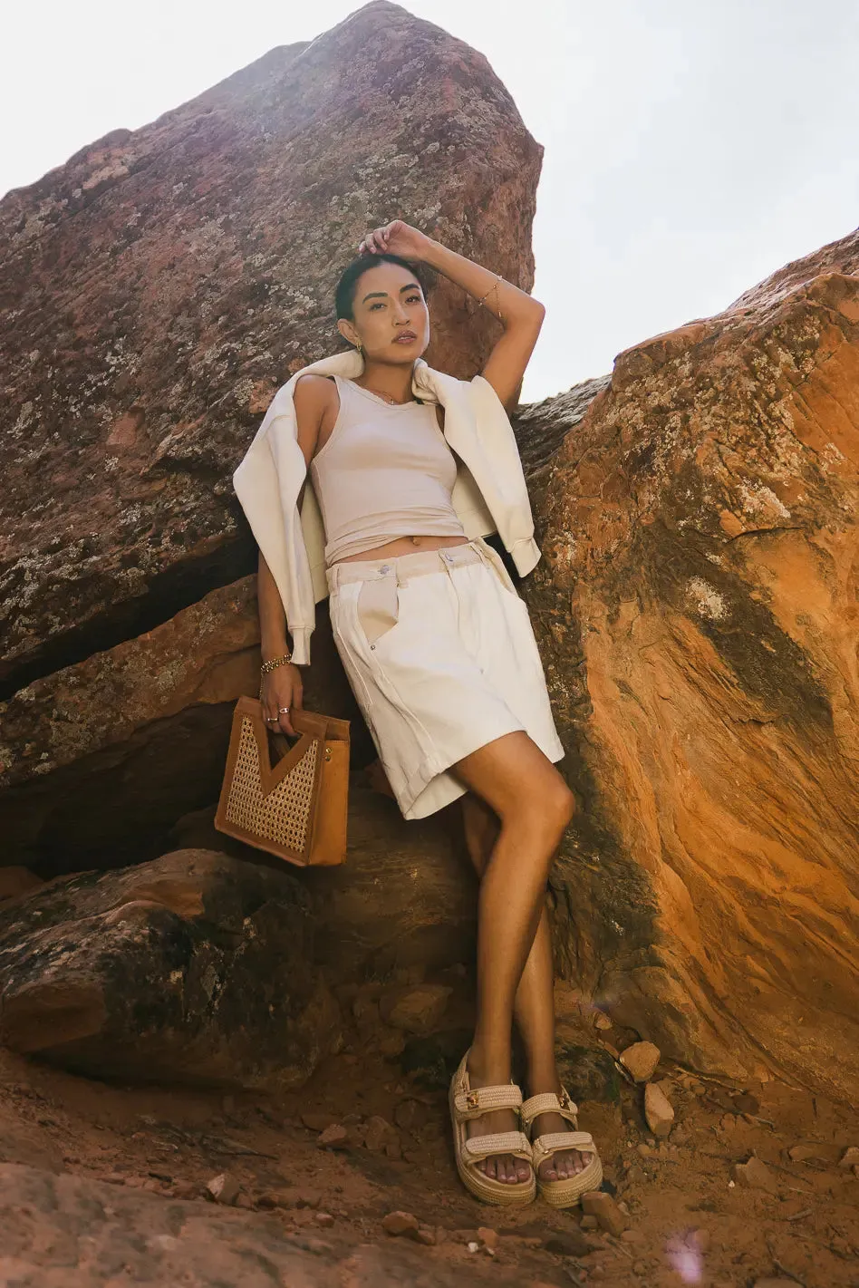 Kendall Tank in Tan - FINAL SALE sold by bohme product image thumbnail 2