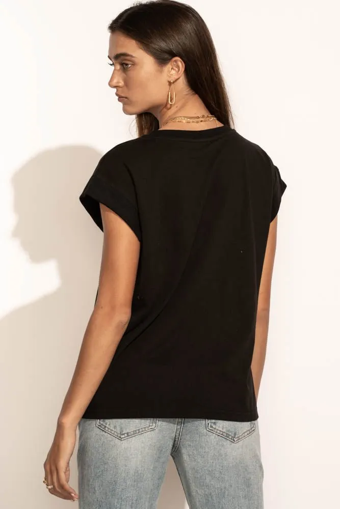 Arlo Top in Black sold by bohme product image thumbnail 4