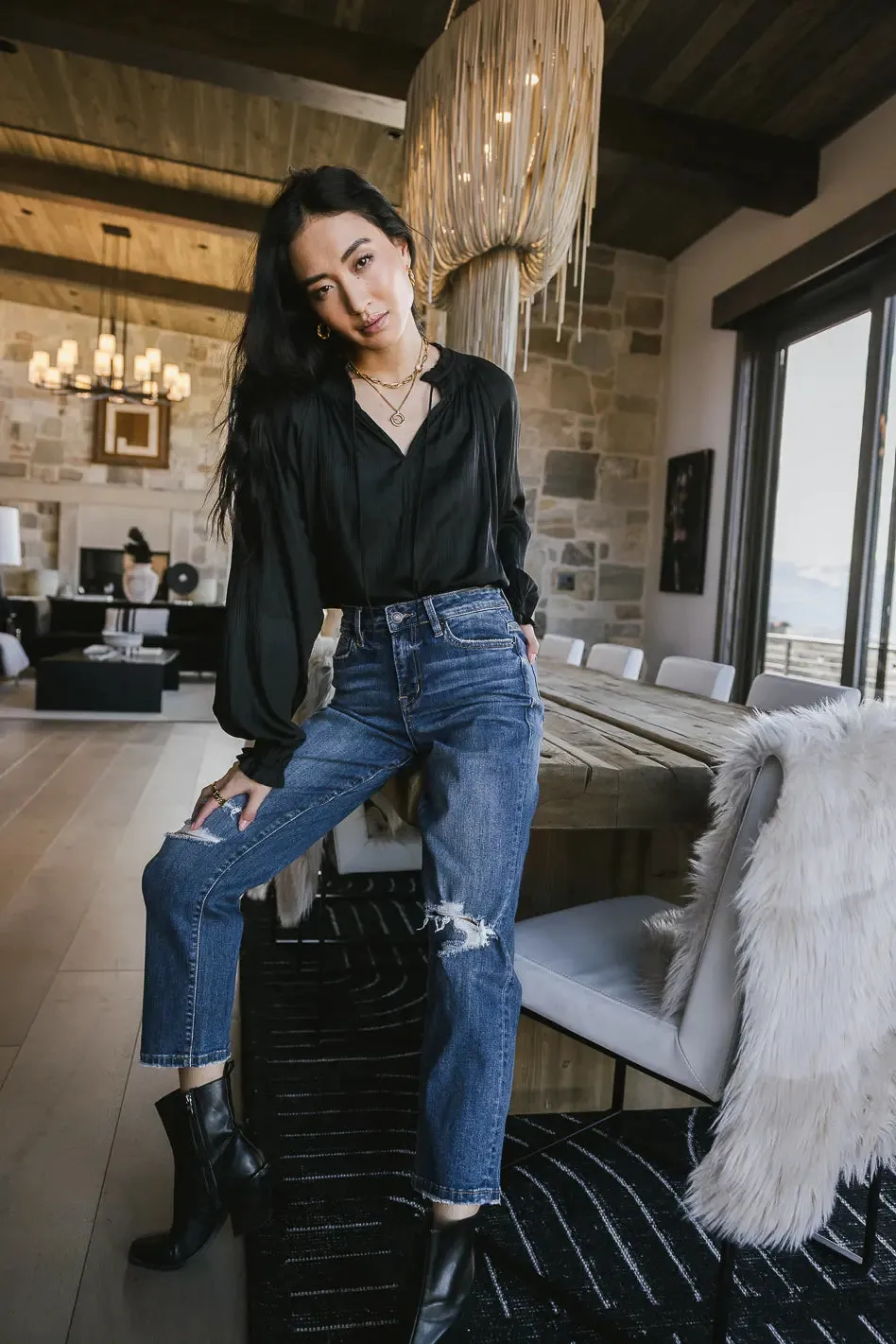 Eva Pleated Blouse - FINAL SALE sold by bohme product image thumbnail 5