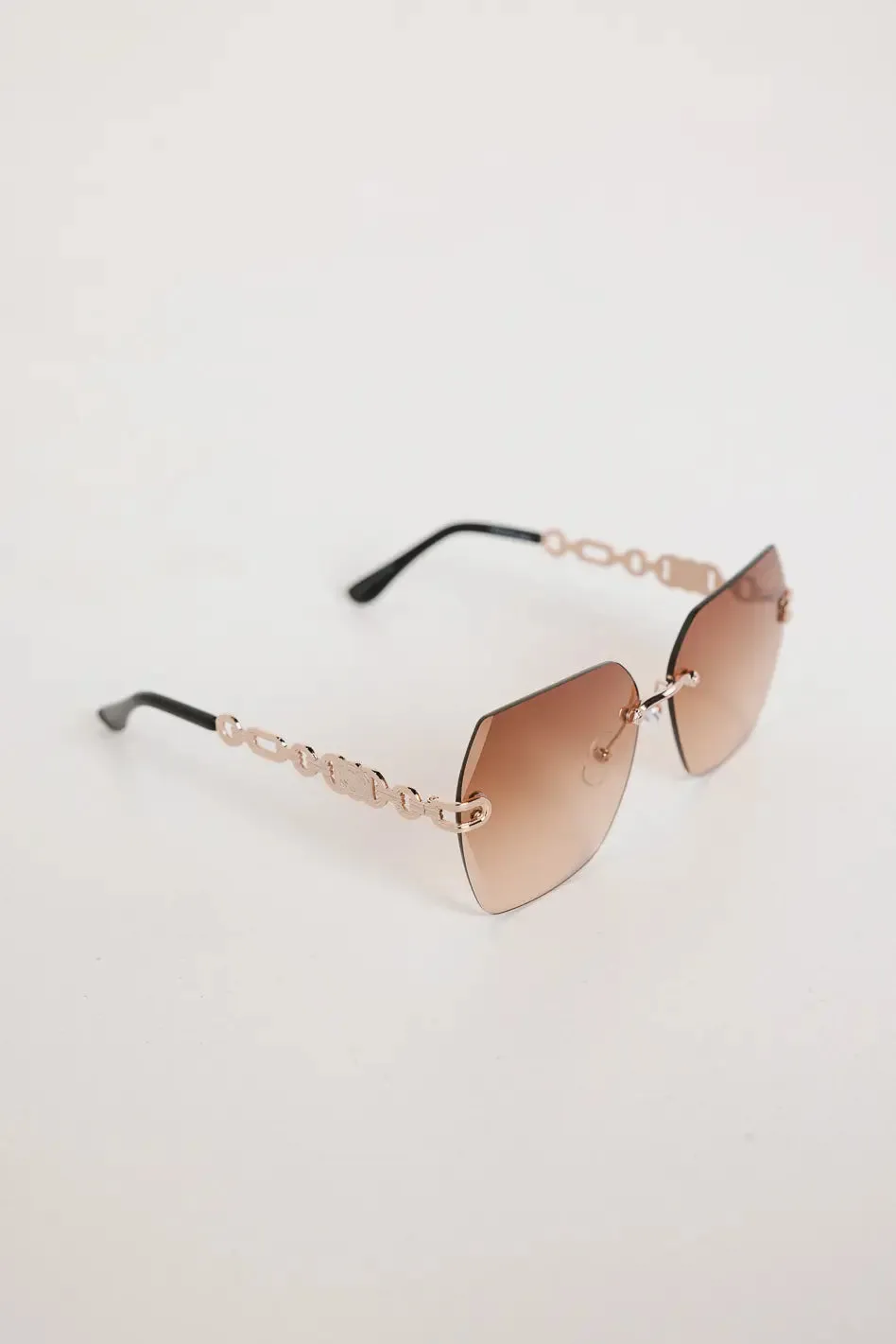 Selene Chain Link Sunglasses sold by bohme