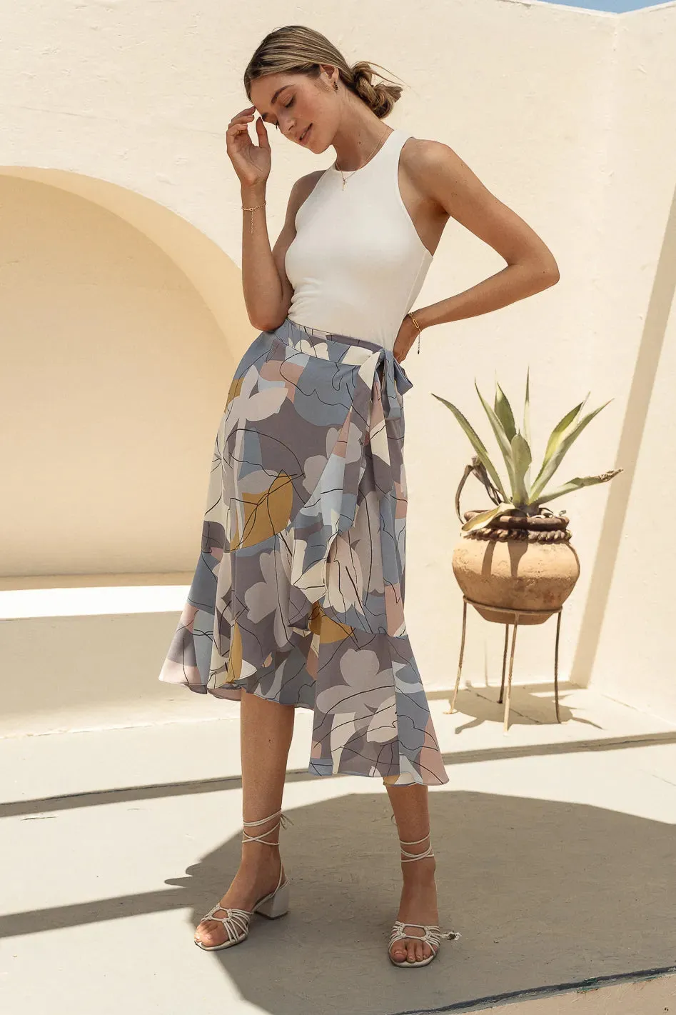 Quinn Tank in Ivory - FINAL SALE sold by bohme product image thumbnail 3