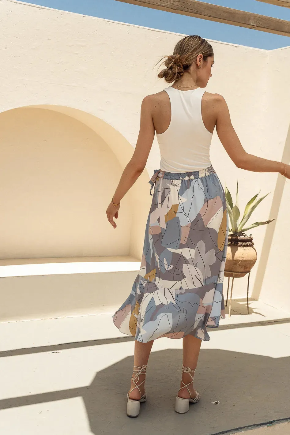 Quinn Tank in Ivory - FINAL SALE sold by bohme product image thumbnail 2