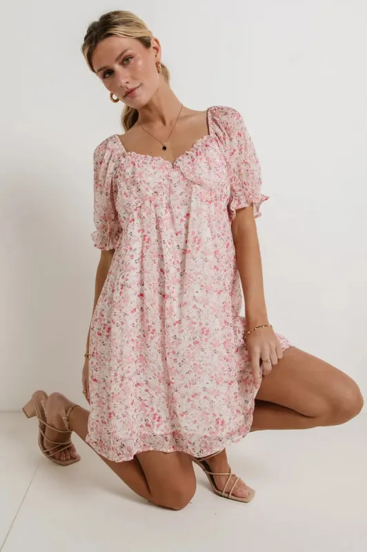 Rehema Floral Mini Dress - FINAL SALE sold by bohme