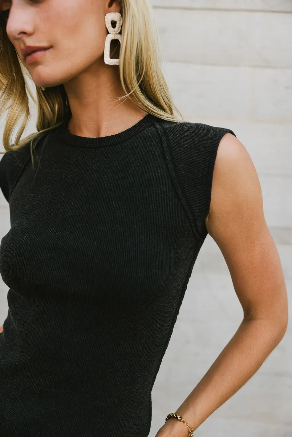 Huxley Tank in Black sold by bohme product image thumbnail 2