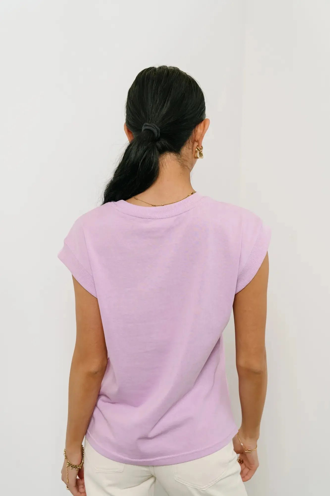 Arlo Top in Lavender - FINAL SALE sold by bohme product image thumbnail 4