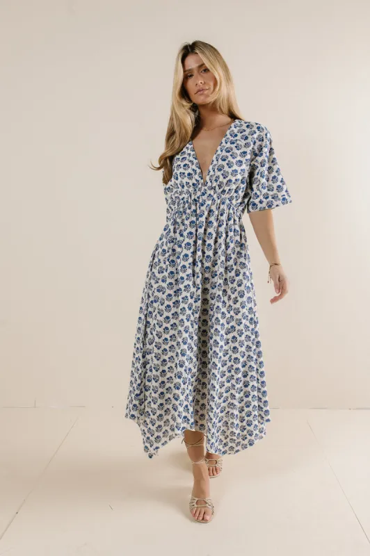 Delia V-Neck Floral Dress - FINAL SALE sold by bohme
