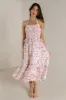 Haddie Floral Dress in Pink - FINAL SALE sold by bohme