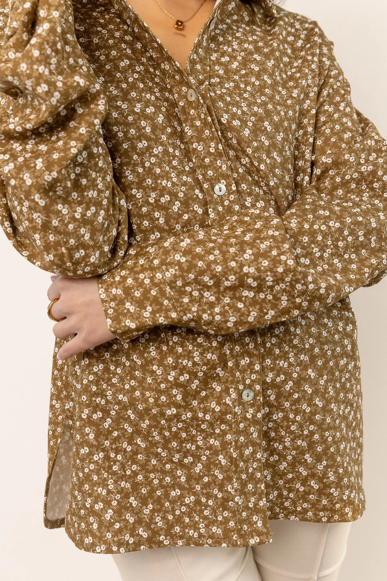 Karina Floral Button Up - FINAL SALE sold by bohme product image thumbnail 3