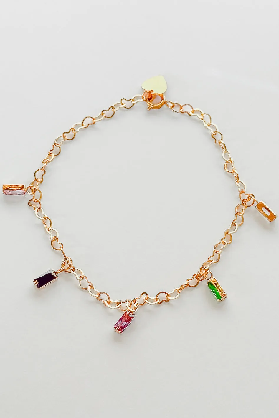 Iris Heart Chain Bracelet - FINAL SALE sold by bohme