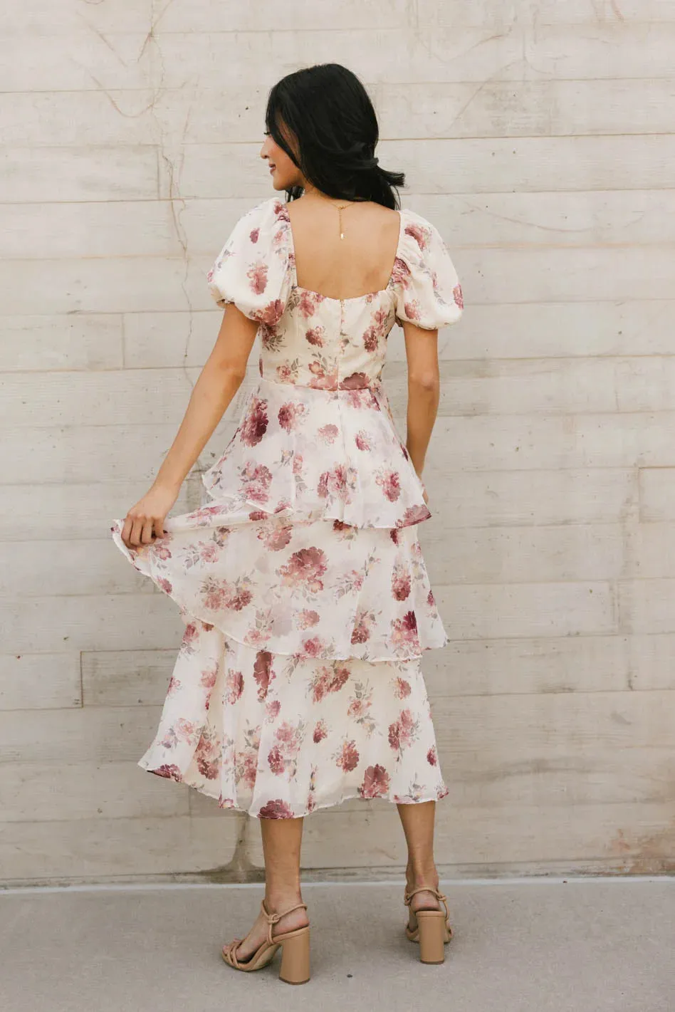 Xara Floral Midi Dress - FINAL SALE sold by bohme product image thumbnail 5