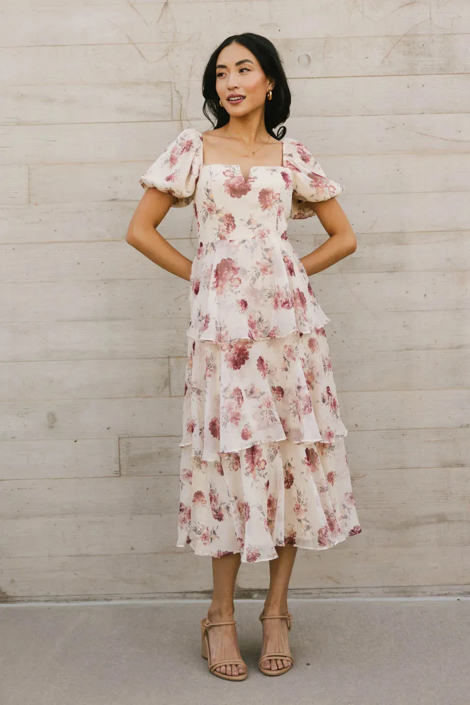 Xara Floral Midi Dress - FINAL SALE sold by bohme product image thumbnail 2