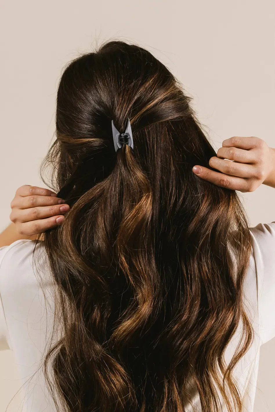 Matte Claw Clip in Pink sold by bohme product image thumbnail 2