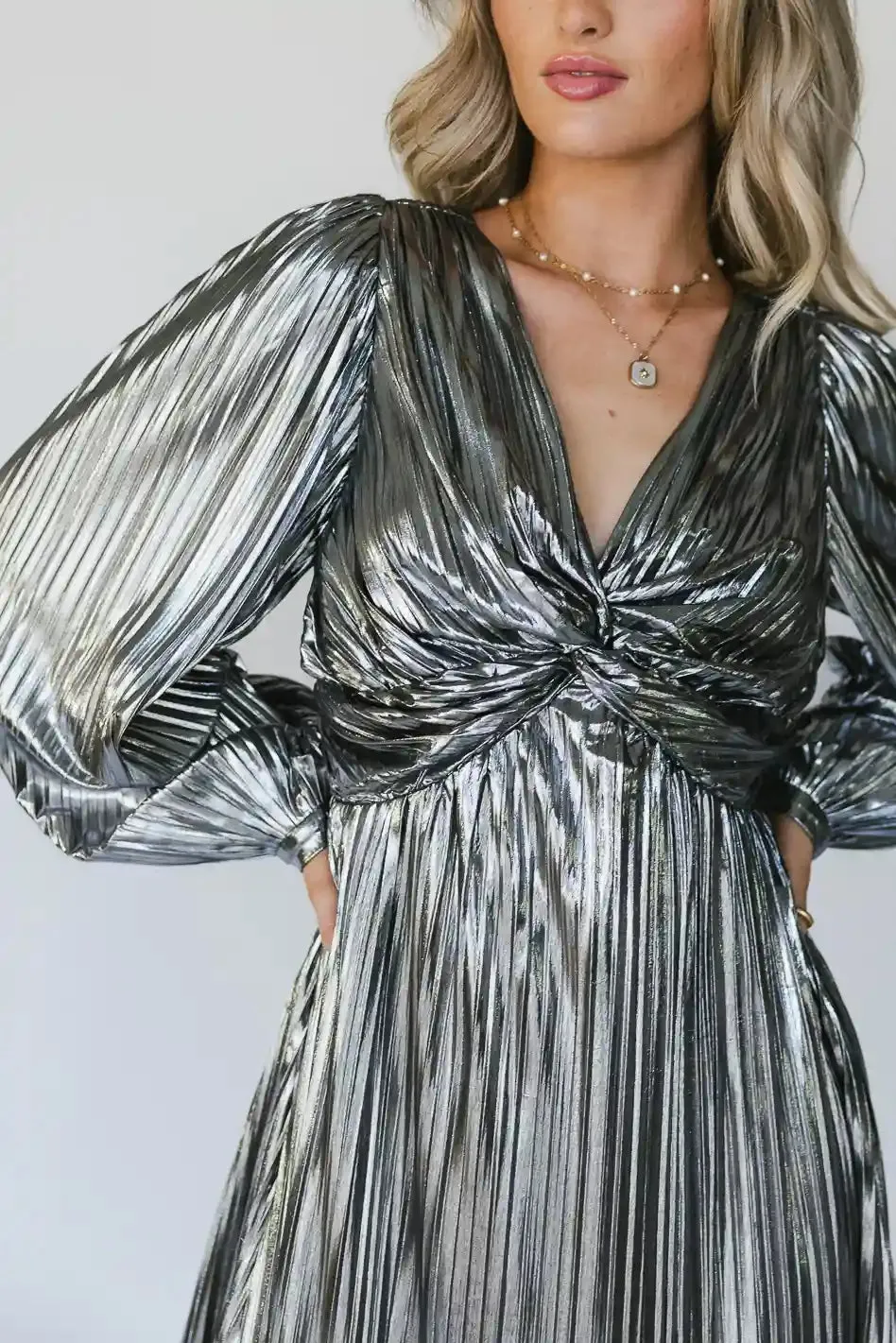 Faylinn Metallic Mini Dress - FINAL SALE sold by bohme product image thumbnail 3