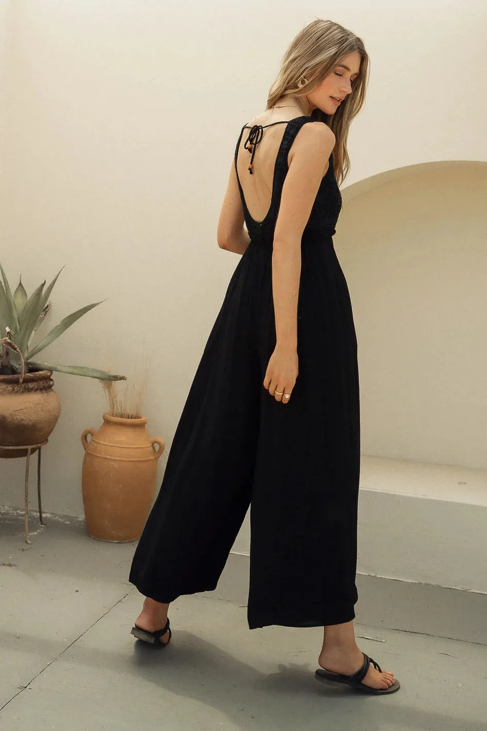 Hallie Jumpsuit in Black - FINAL SALE sold by bohme product image thumbnail 5