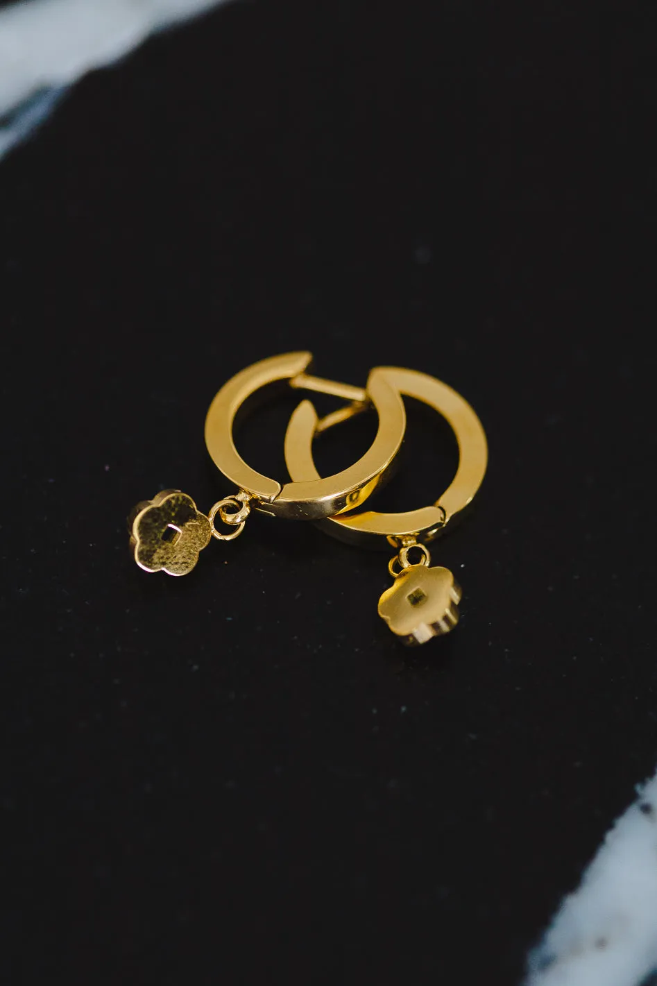 Daisy Hoop Earrings sold by bohme product image thumbnail 2