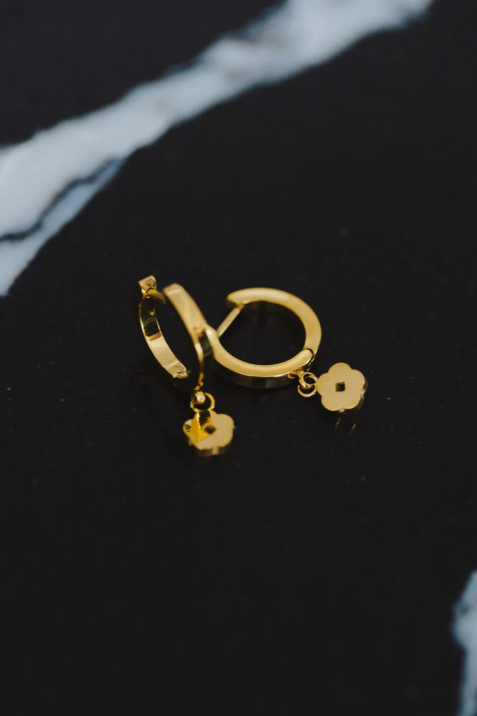 Daisy Hoop Earrings sold by bohme product image thumbnail 3