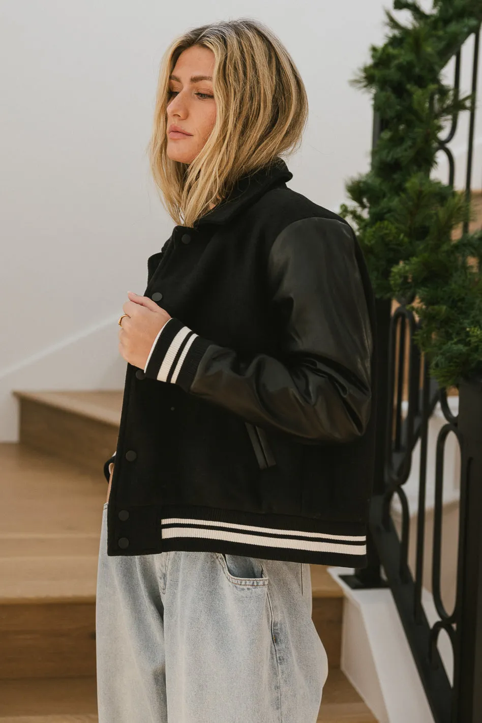 Starting Line Up Varsity Jacket - FINAL SALE sold by bohme product image thumbnail 4