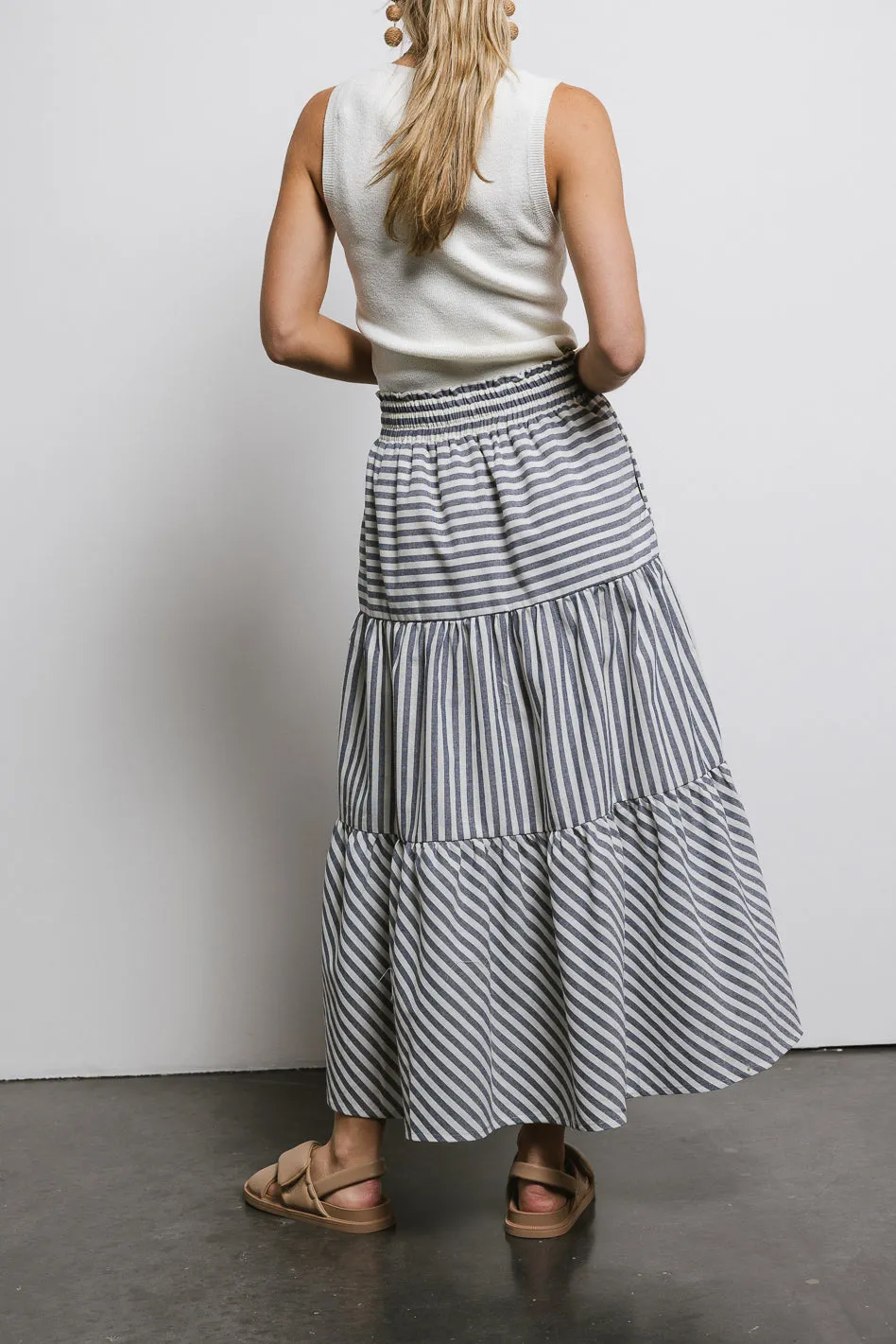 Ivy Striped Skirt sold by bohme product image thumbnail 4
