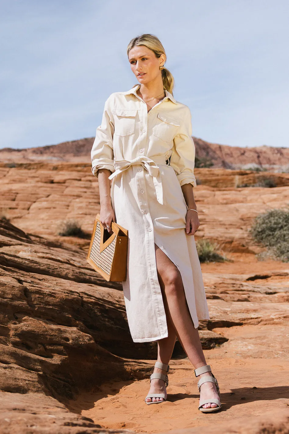 Maggie Denim Dress - FINAL SALE sold by bohme product image thumbnail 3