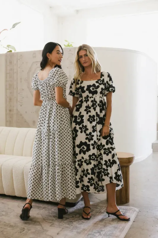 Leanne Floral Midi Dress - FINAL SALE sold by bohme