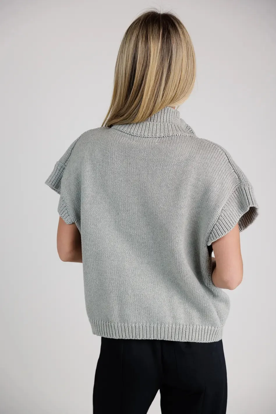 Sadie Knit Cardigan in Grey - FINAL SALE sold by bohme product image thumbnail 5