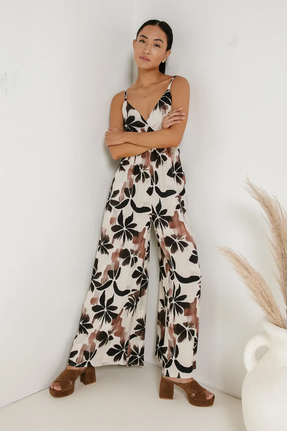 Charlotte Jumpsuit in Brown - FINAL SALE sold by bohme