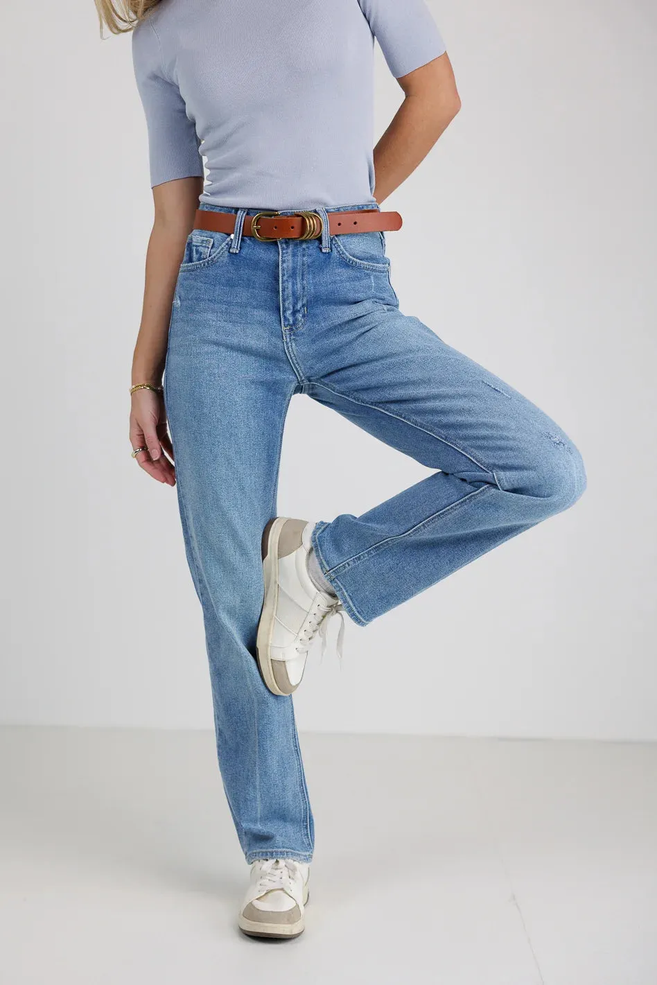 Juno Straight Leg Jeans - FINAL SALE sold by bohme product image thumbnail 2