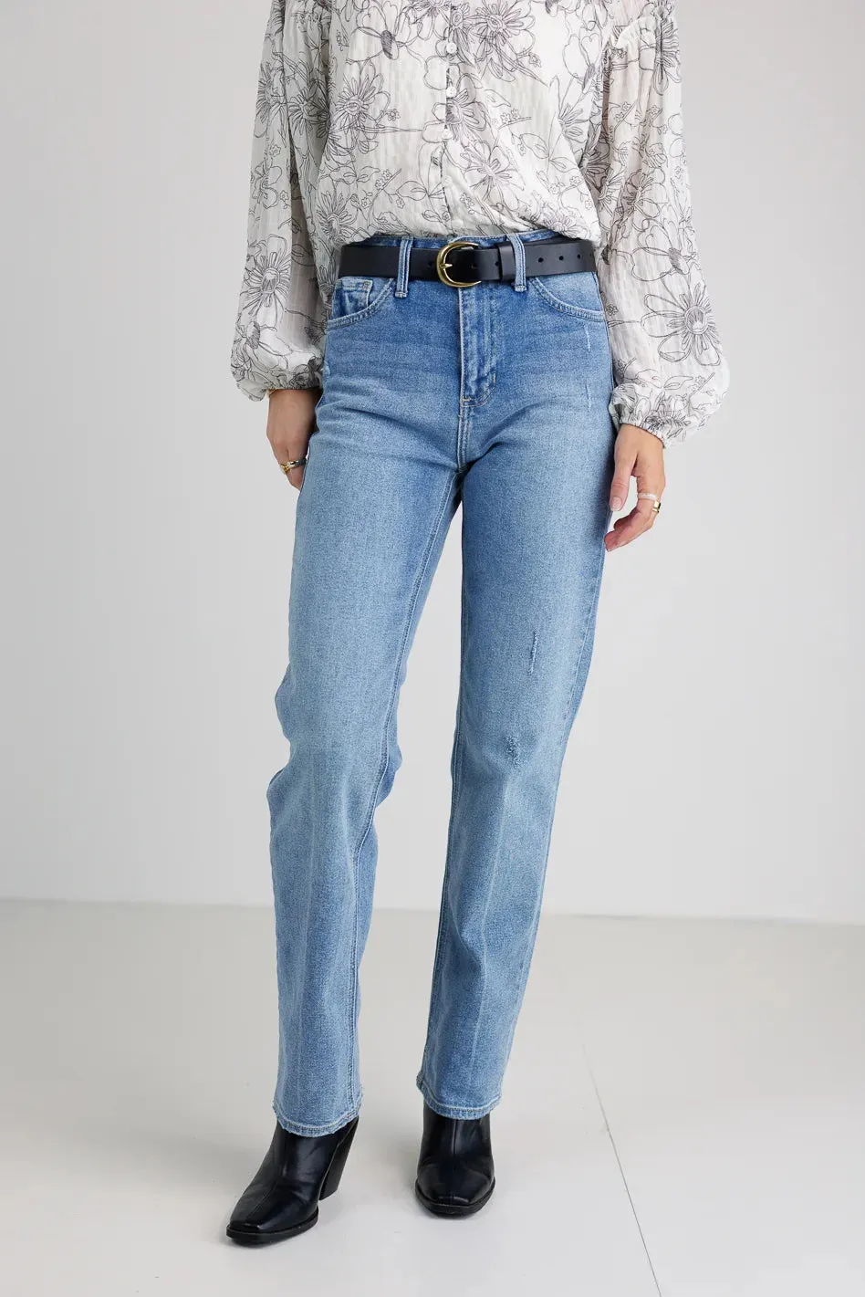 Juno Straight Leg Jeans - FINAL SALE sold by bohme product image thumbnail 5