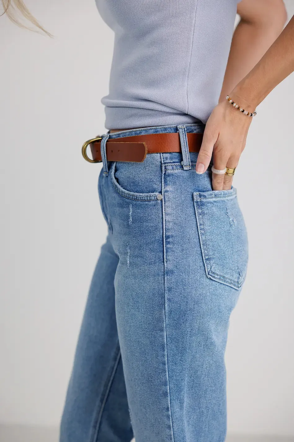 Juno Straight Leg Jeans - FINAL SALE sold by bohme product image thumbnail 4