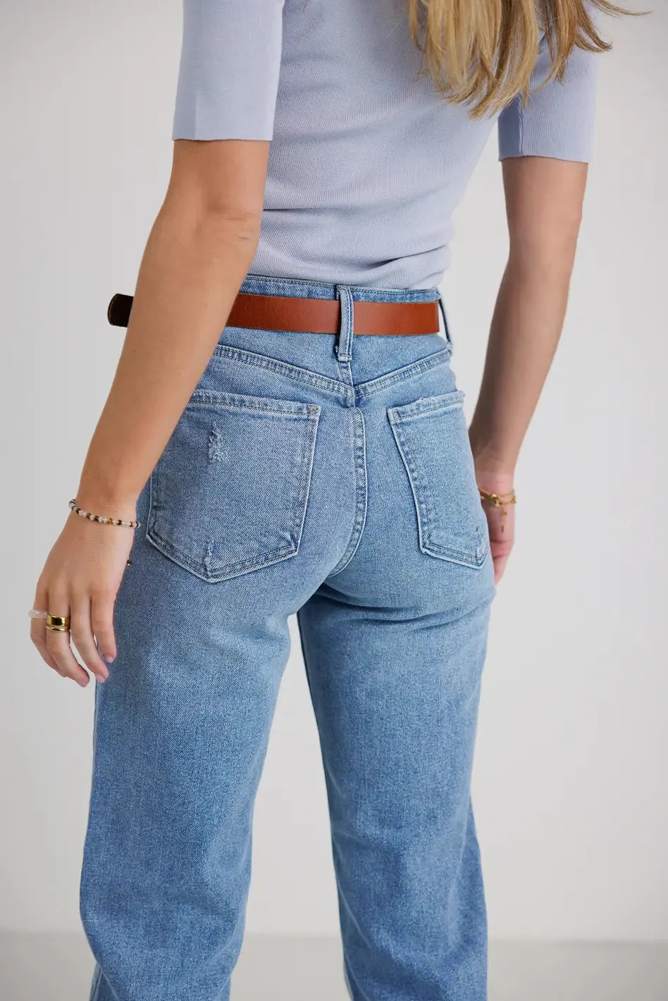 Juno Straight Leg Jeans - FINAL SALE sold by bohme product image thumbnail 3