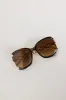 Lea Sunglasses in Tortoise sold by bohme