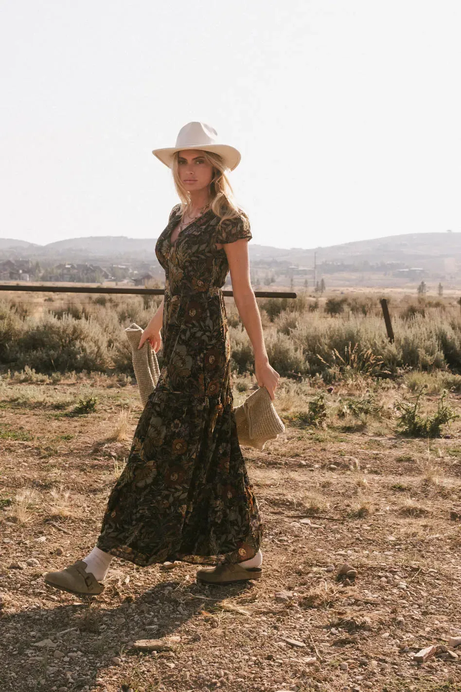 Gretchen Floral Maxi Dress - FINAL SALE sold by bohme product image thumbnail 2